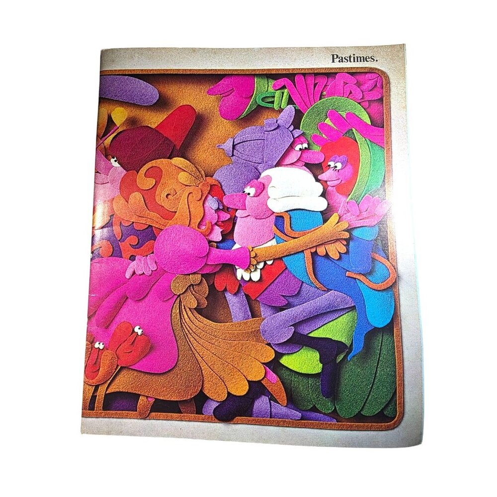 Eastern airlines "Pastimes" magazine 1969 vintage ephemera the wings of man